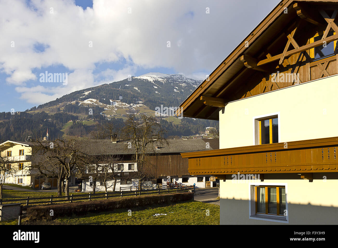 Oesterreich - Tyrol - Zillertal - Fugen Banque D'Images
