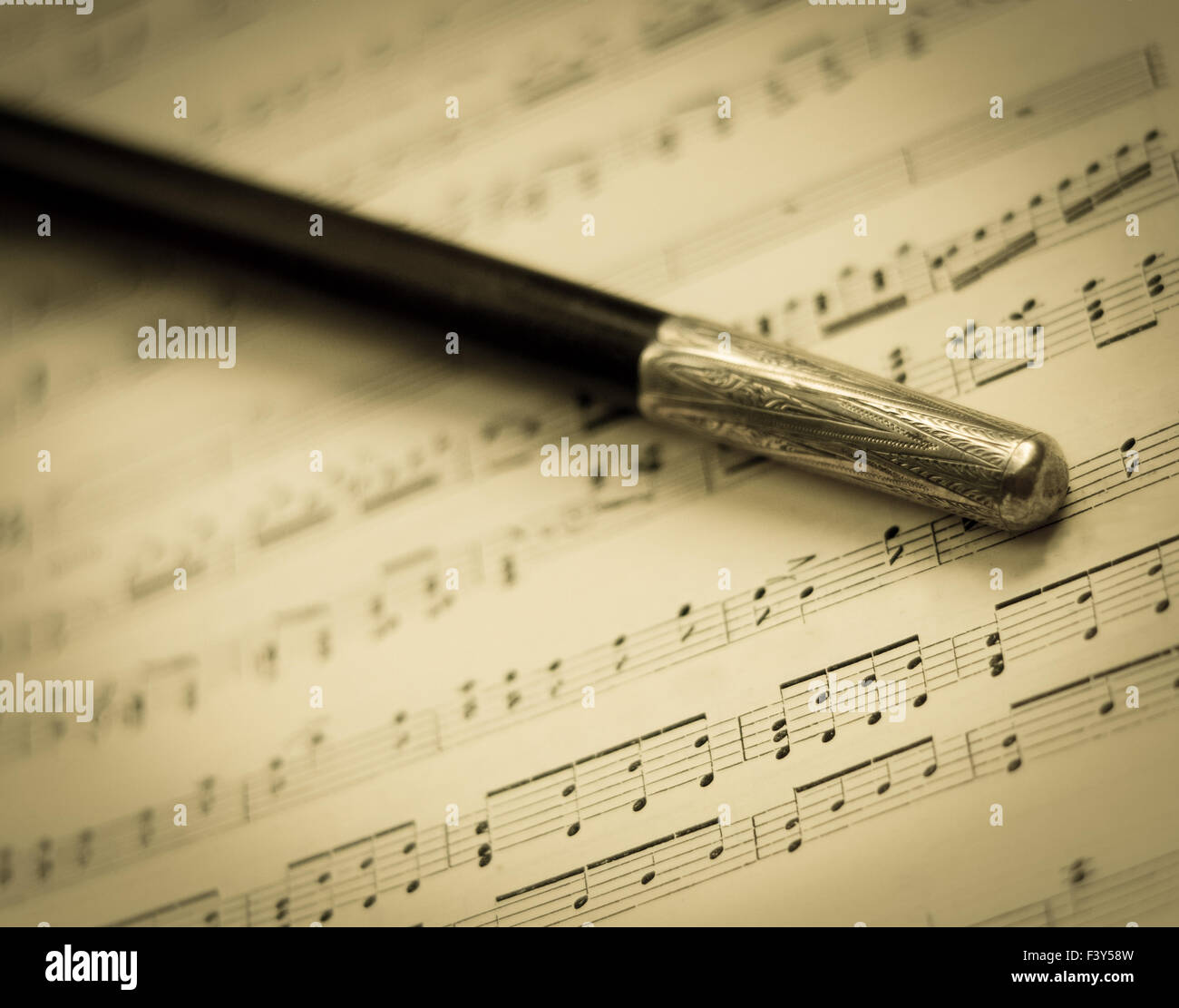 Conducteurs Vintage Baton Banque D'Images