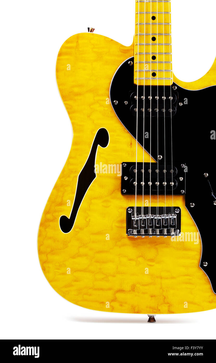 Guitare électrique semi creuse Banque de photographies et d'images à haute  résolution - Alamy