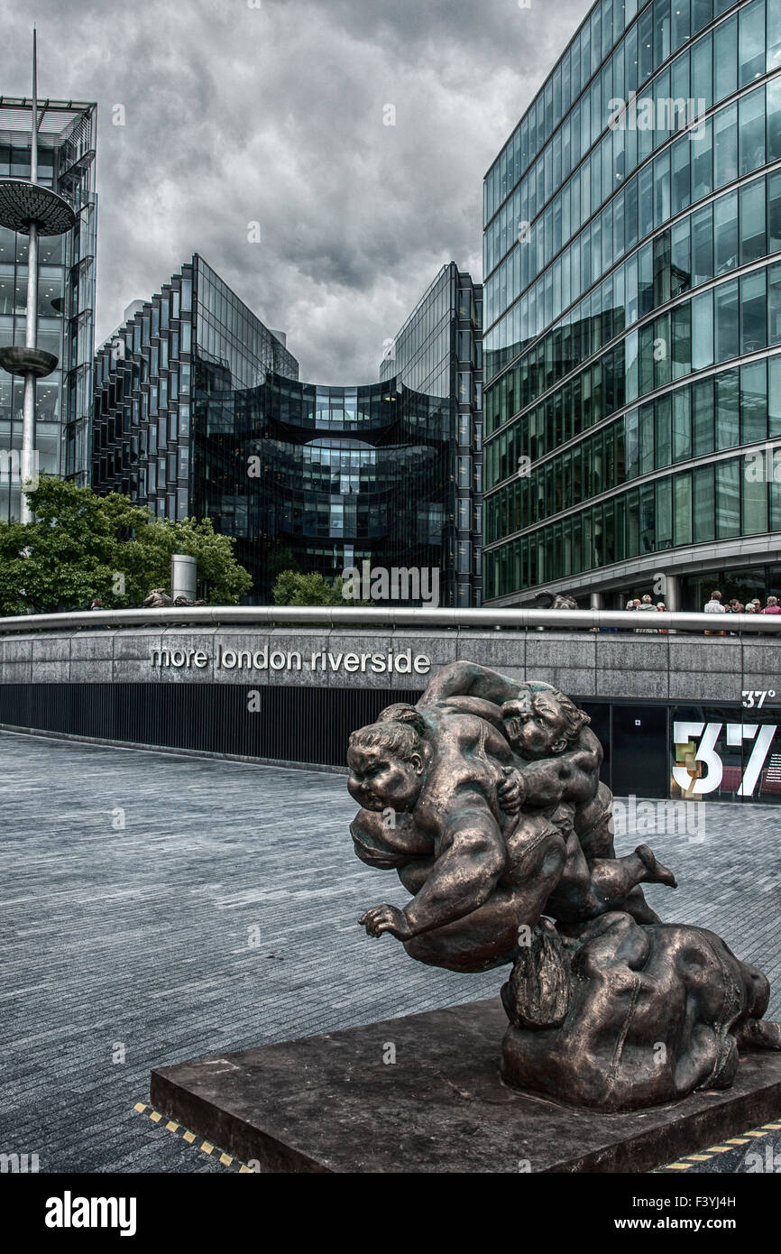 L'architecture moderne de Londres Banque D'Images