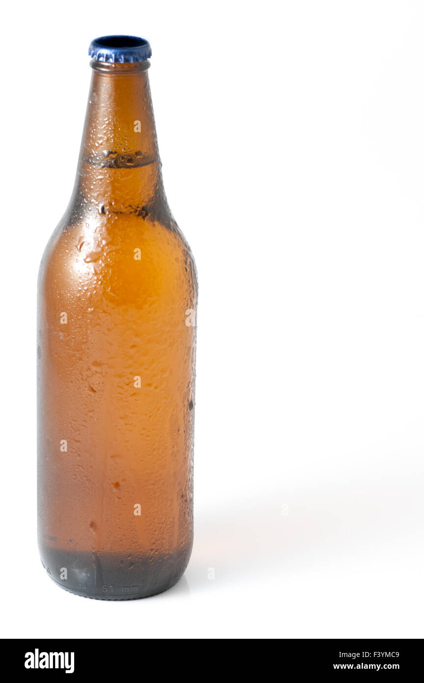 La bière en bouteille artisanat Banque D'Images