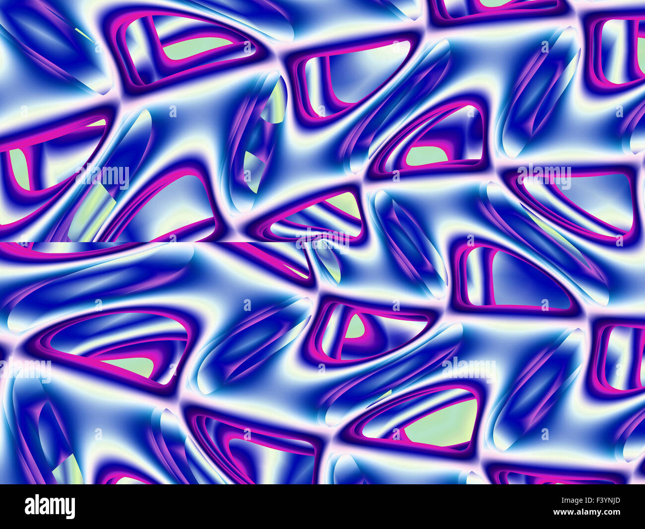 Fractal élément décoratif coloré, splendeur magique, merveilleuse harmonie et lignes fractales. A-0571. Banque D'Images