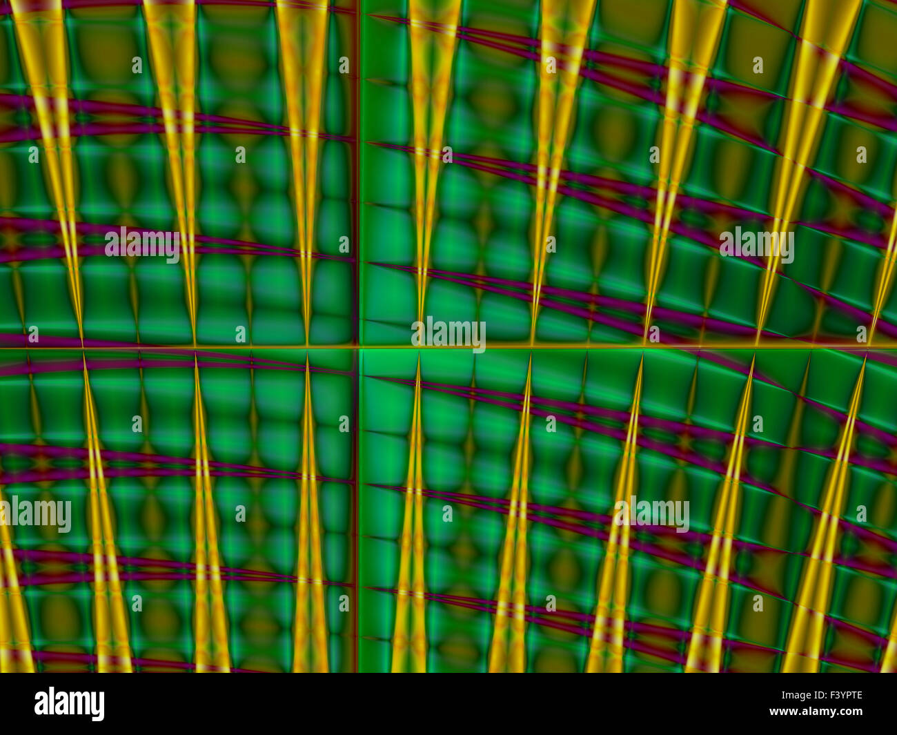 Fractal élément décoratif coloré, splendeur magique, merveilleuse harmonie et lignes fractales. A-1252. Banque D'Images