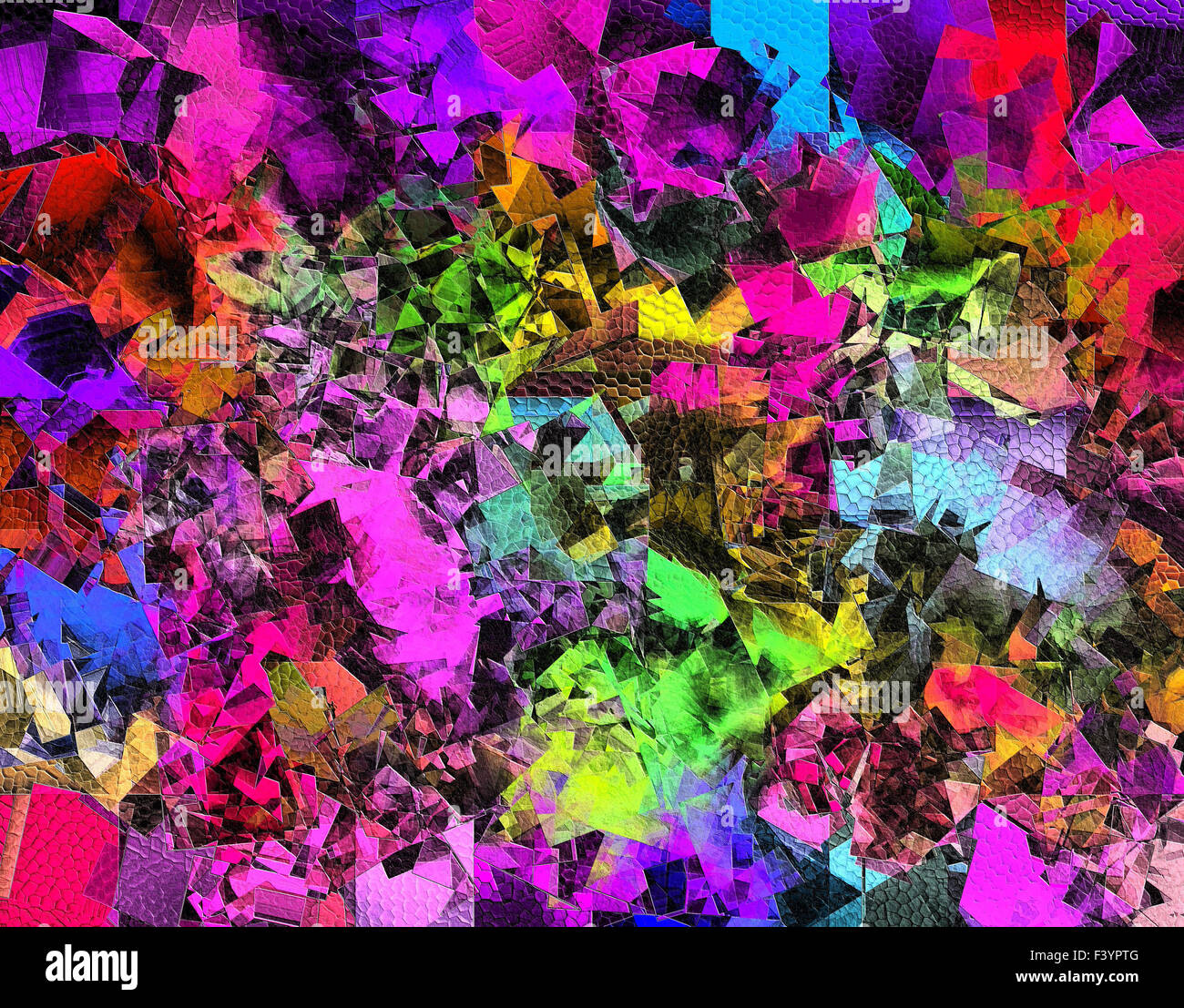 Fractal élément décoratif coloré, splendeur magique, merveilleuse harmonie et lignes fractales. A-1379. Banque D'Images