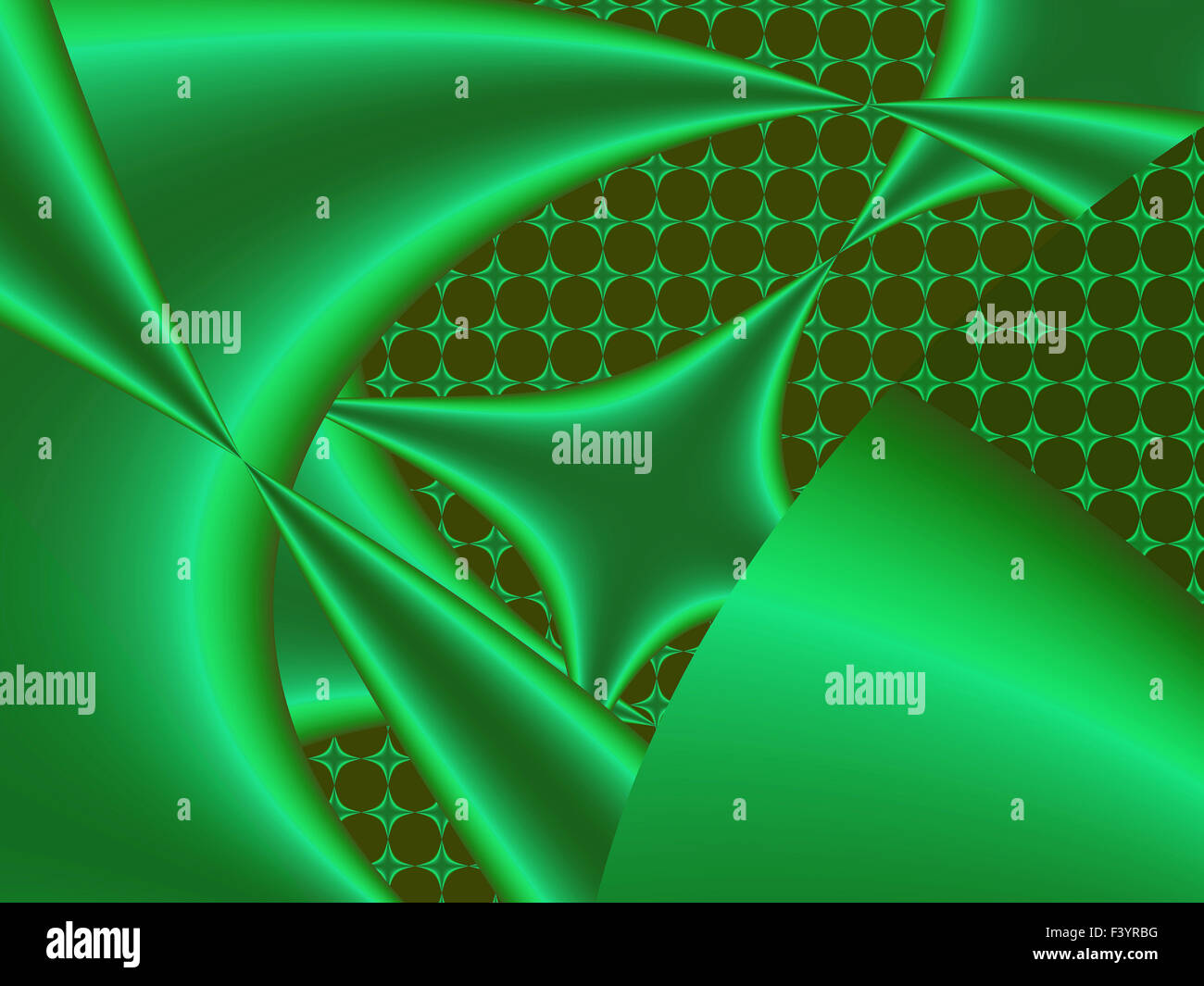 Fractal élément décoratif coloré, splendeur magique, merveilleuse harmonie et lignes fractales. A-0761. Banque D'Images