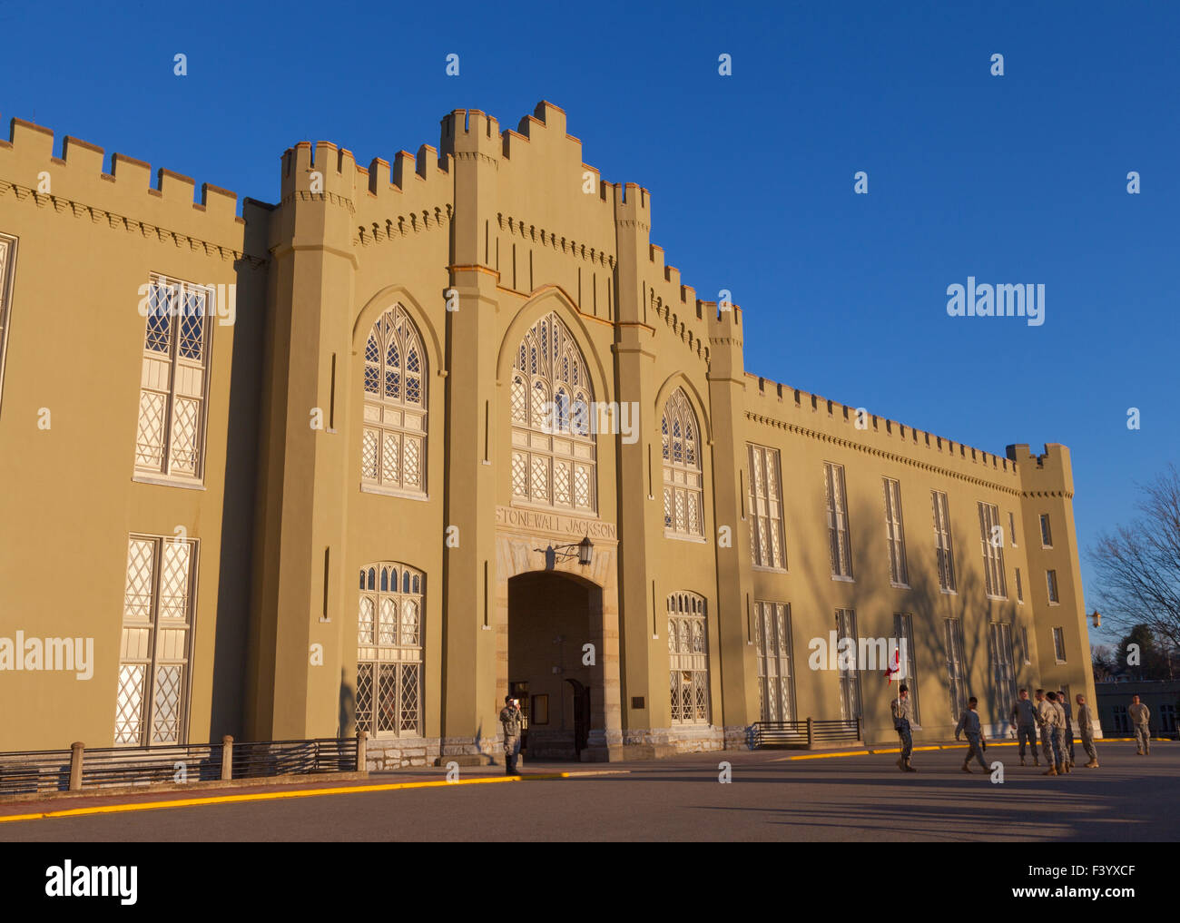 Virginia Military Institute Stonewall Jackson Barracks Banque D'Images