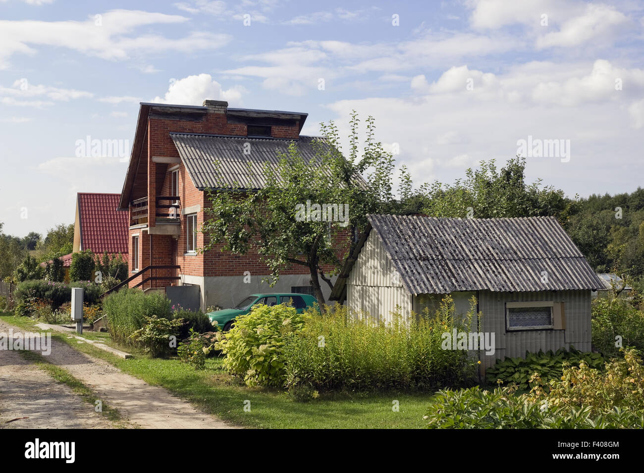 Pauvre Pauvre village Banque D'Images