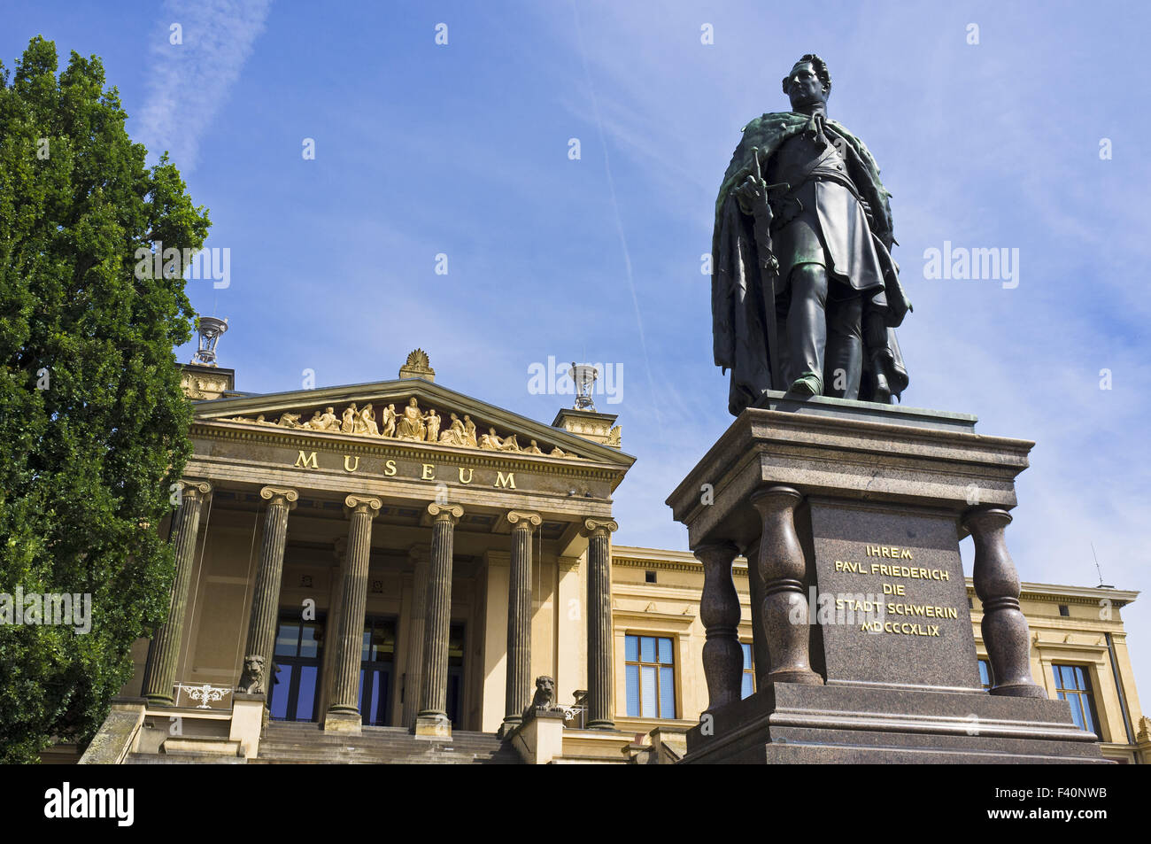 Musée d'état de Schwerin, Schwerin, Allemagne Banque D'Images