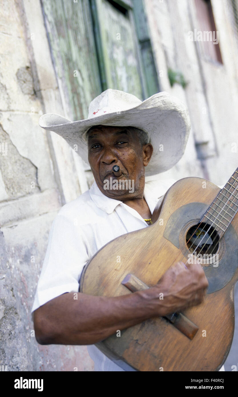 Amérique latine CUBA SANTIAGO DE CUBA Banque D'Images
