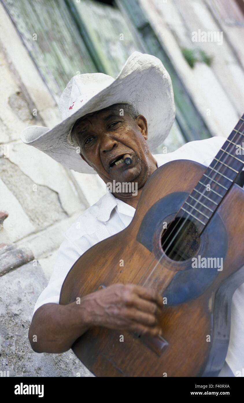 Amérique latine CUBA SANTIAGO DE CUBA Banque D'Images