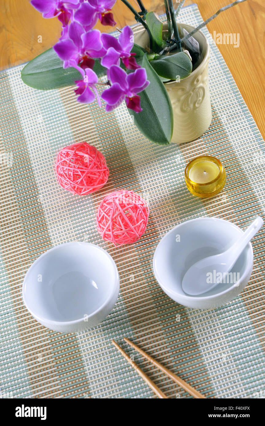 Rrice bols Banque D'Images