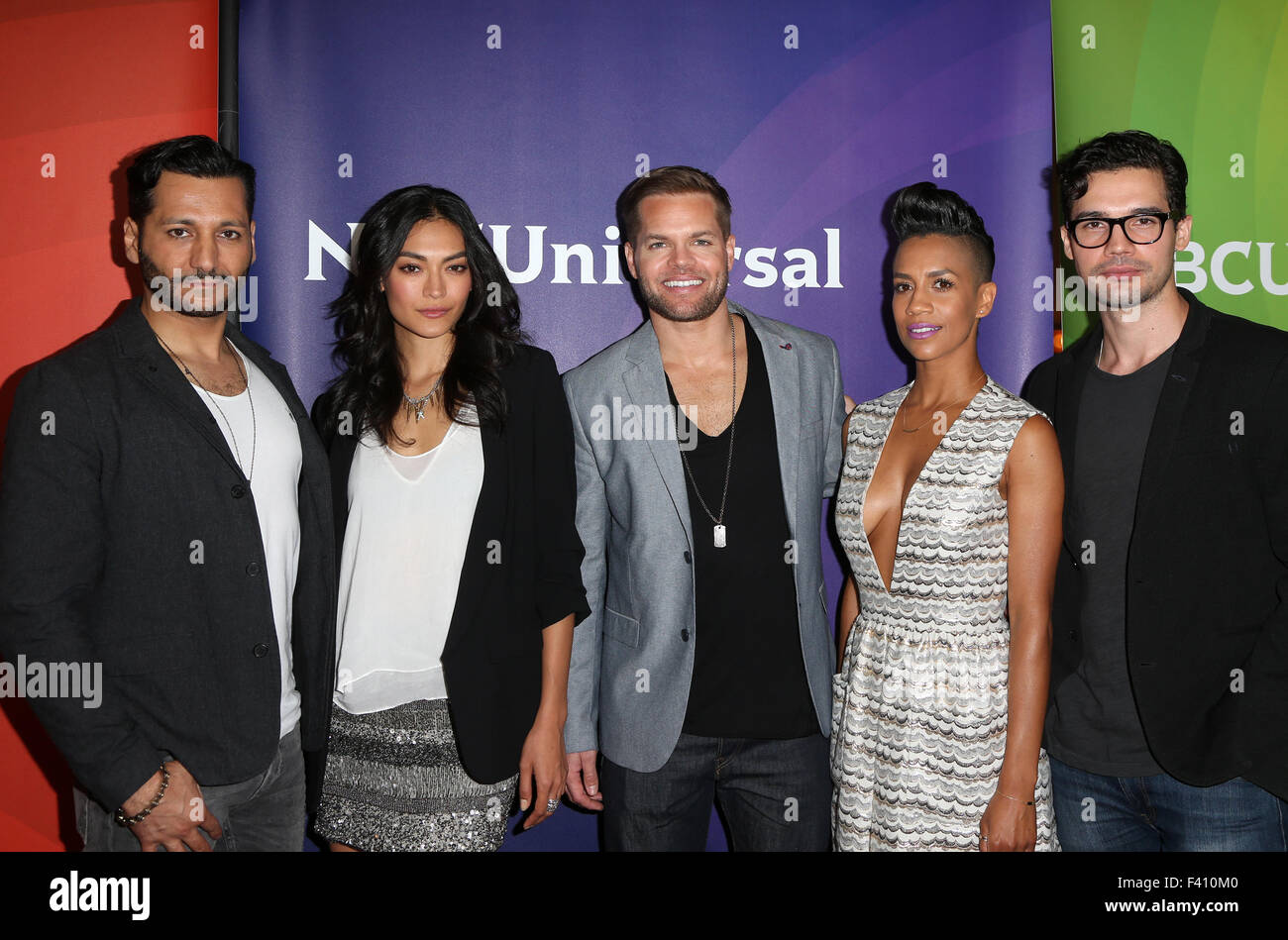 Claire Holt attending the NBCUniversal Summer Press Day in Los Angeles  Stock Photo - Alamy