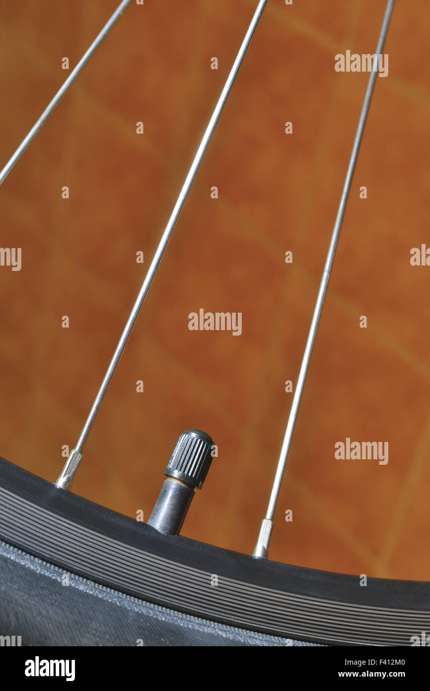 Roue de vélo fragment Banque D'Images