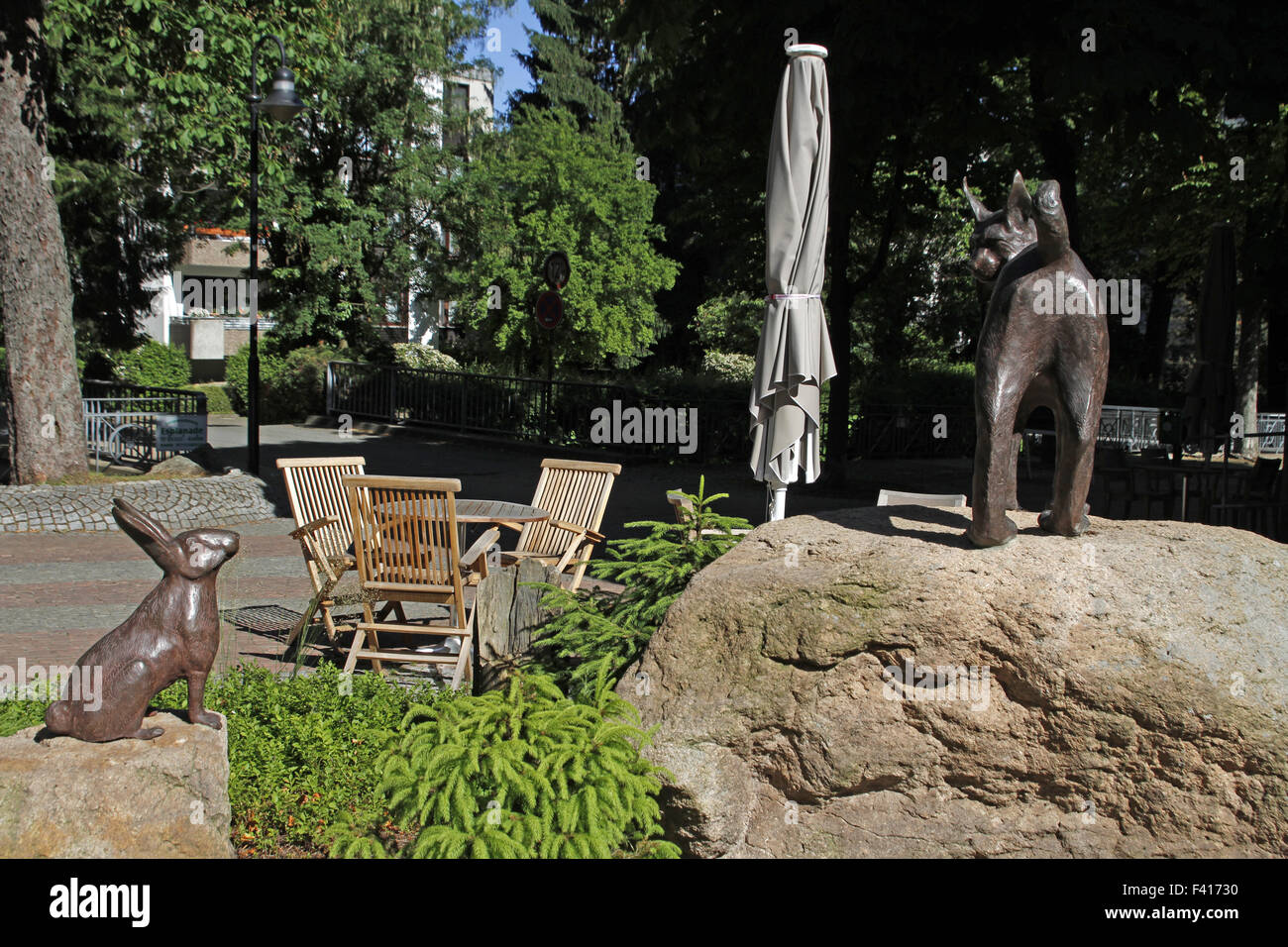 Luchsstein, Bad Harzburg Banque D'Images Luchsstein, Bad Harzburg Banque D'Images