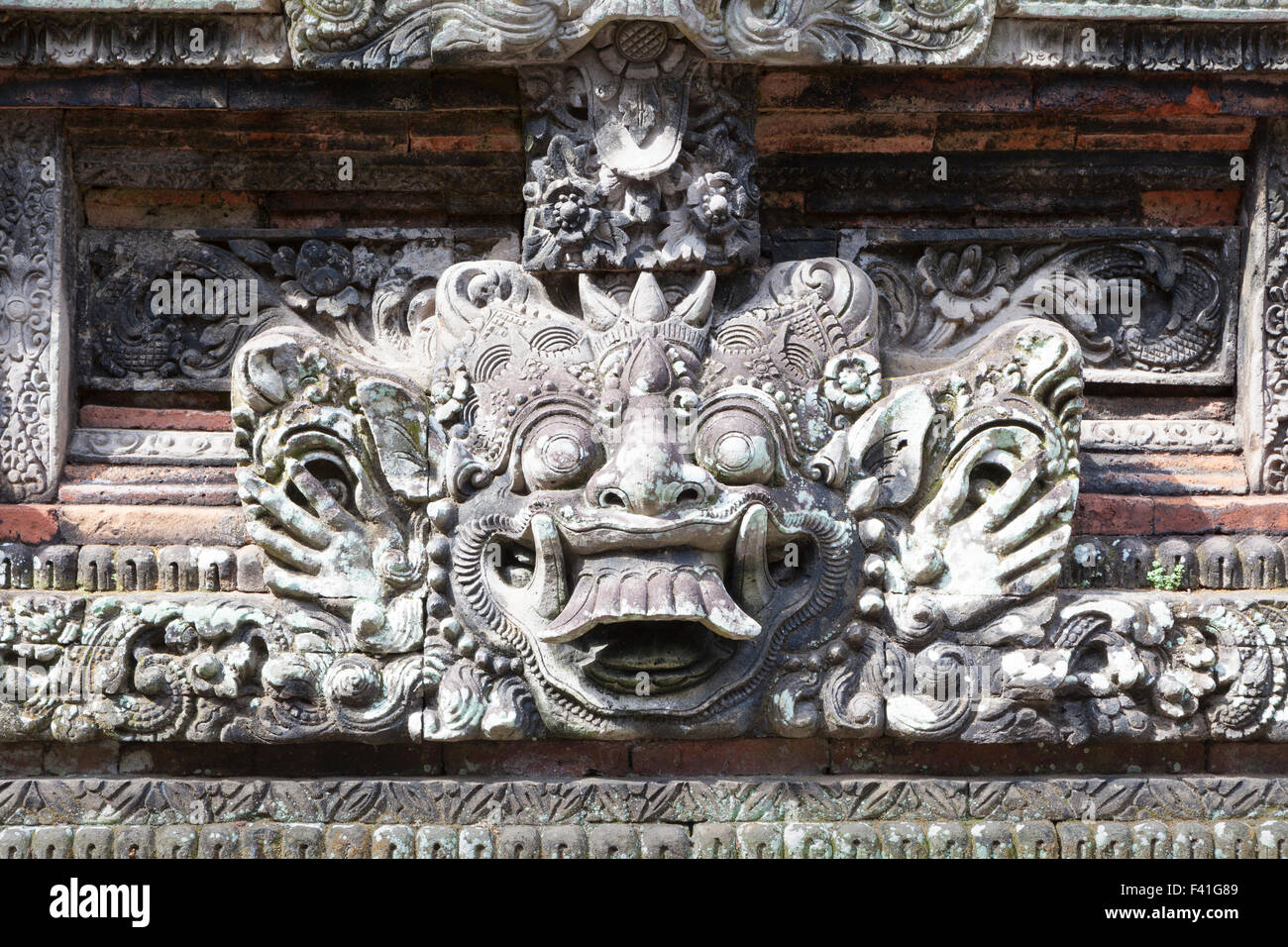 Dalem Agung Padangtegal ou temple monkey forest, Ubud, Bali, Indonésie Banque D'Images