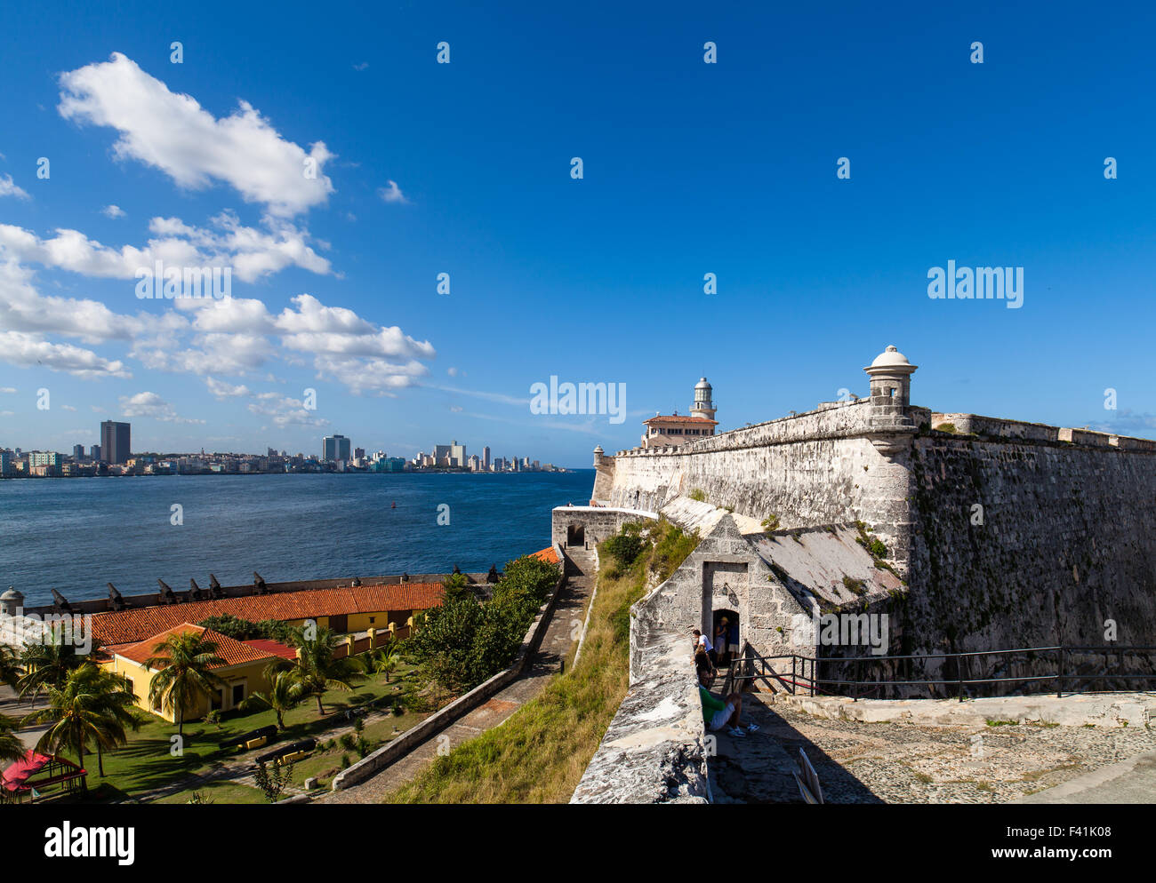 Caraïbes Cuba La Havane skyline Banque D'Images