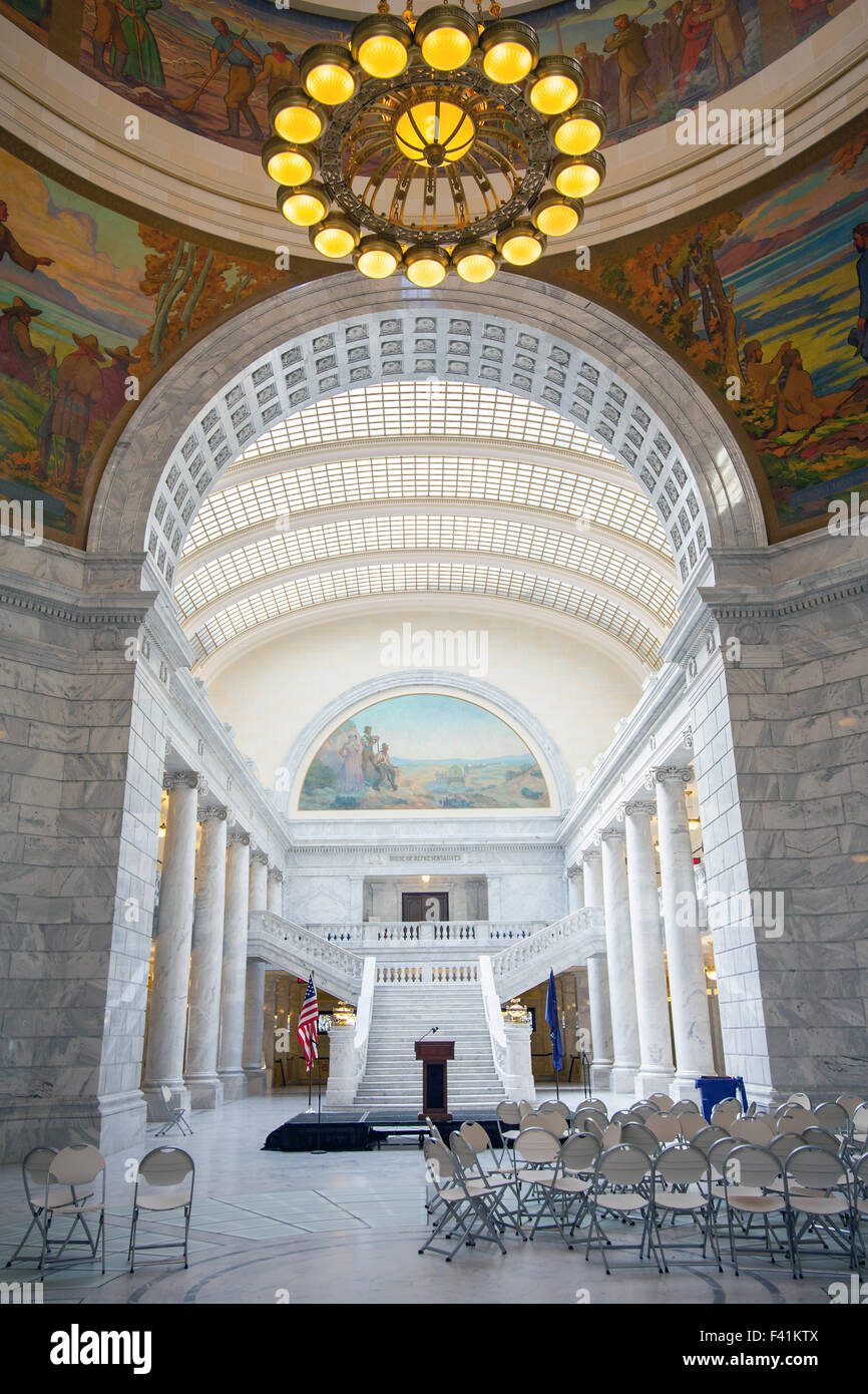 Capitol à Salt Lake City Utah Banque D'Images