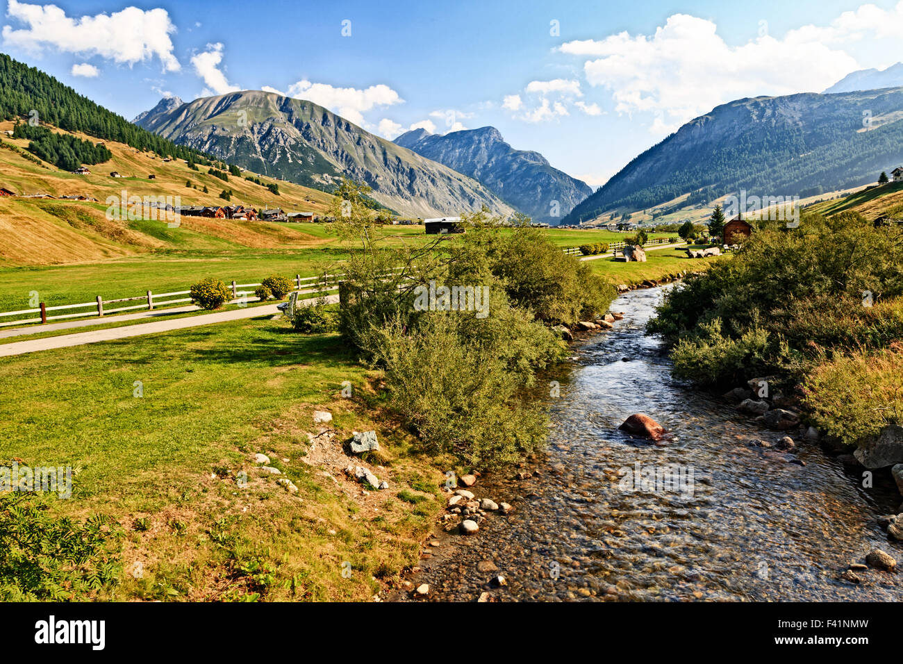 Livigno Banque D'Images