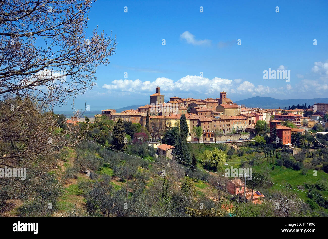 Village de Todi, Ombrie, Italie, Europe Banque D'Images