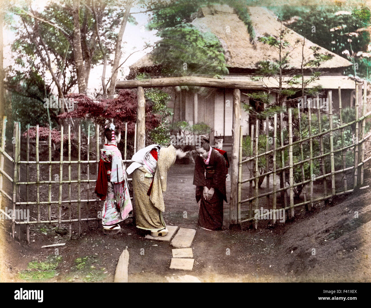 Chaque message d'autres femmes, Japon Banque D'Images