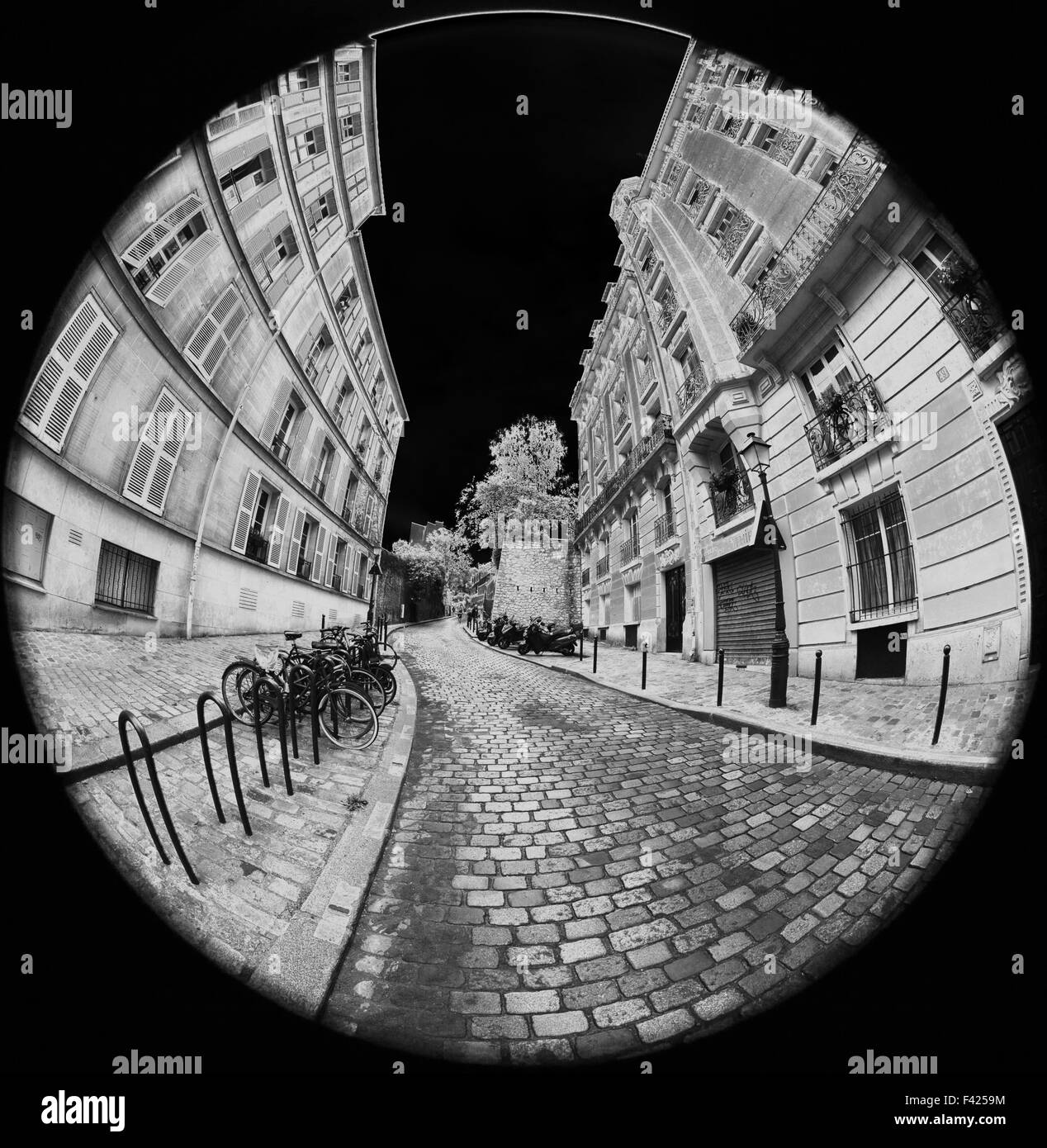 Montmartre, Paris, France. Banque D'Images