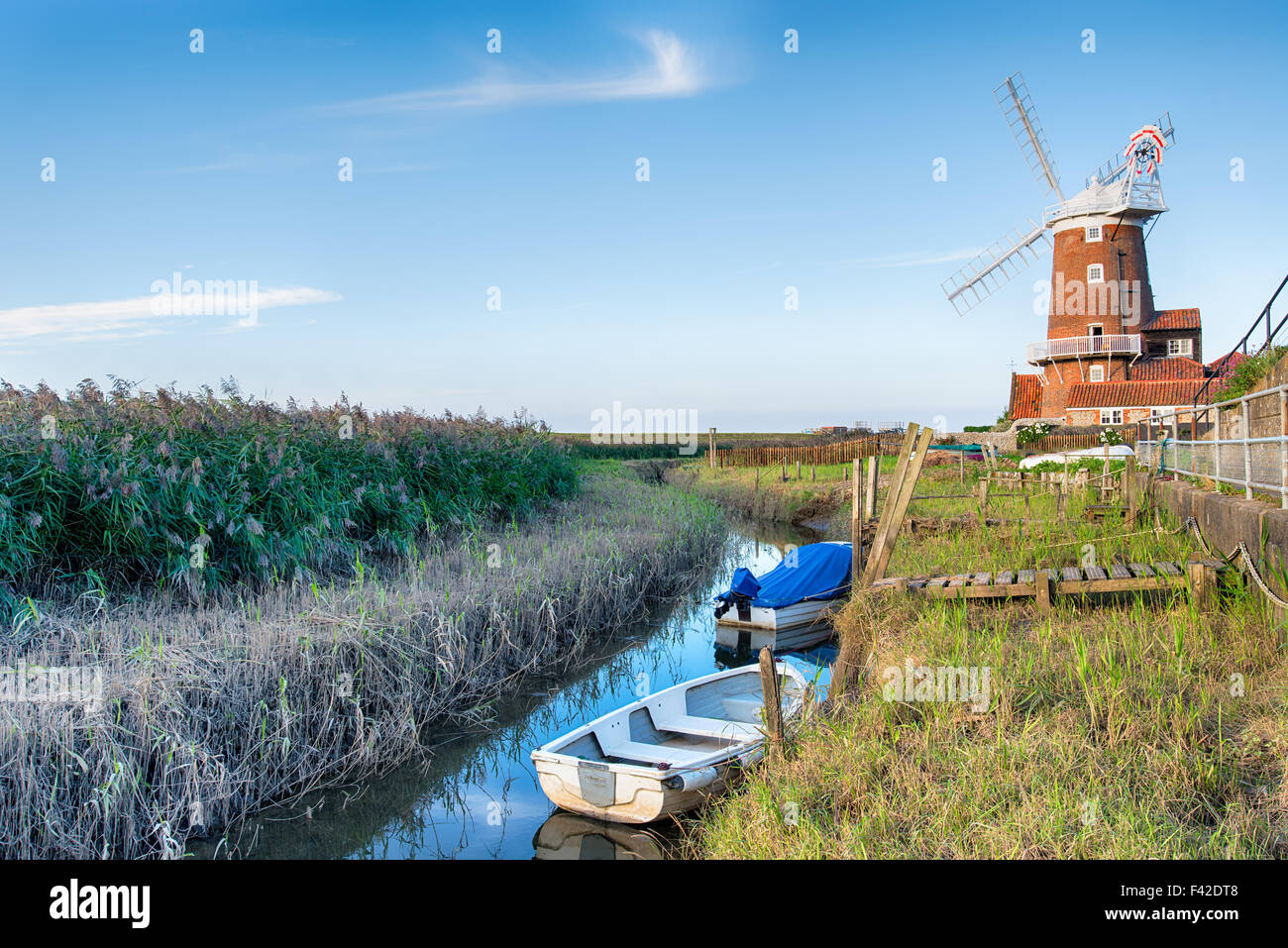 Le moulin à Claj à Norfolk Banque D'Images