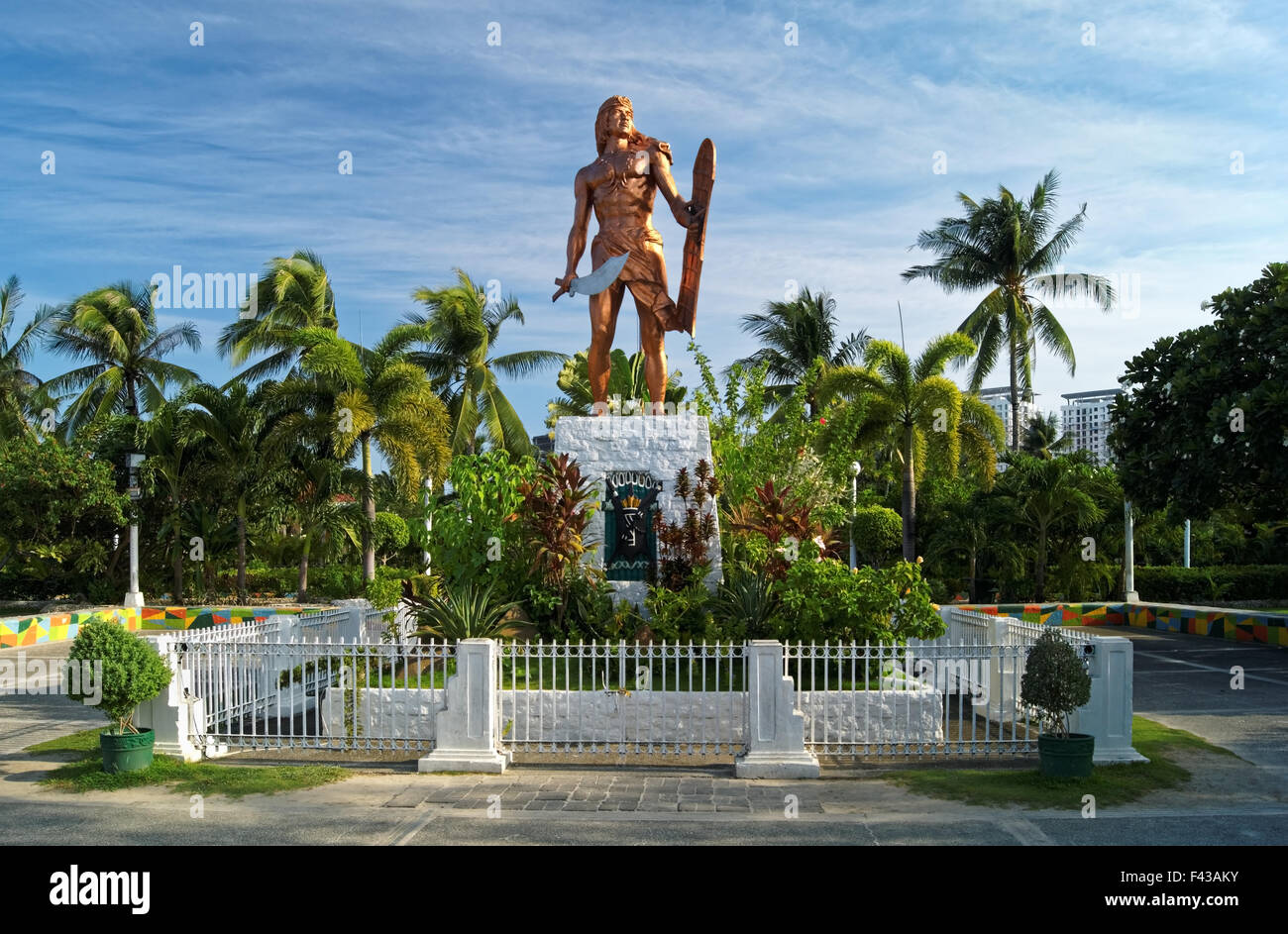 L Asie Du Sud Philippines Metro Cebu Mactan Island Lapu Lapu Lapu Lapu City Memorial Photo Stock Alamy