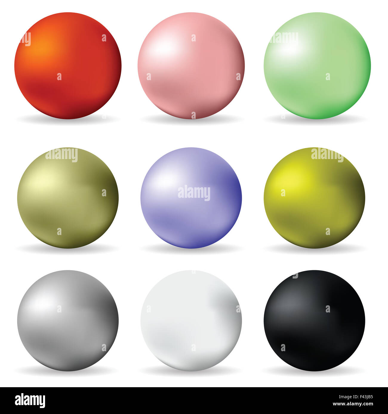 boules de Banque D'Images