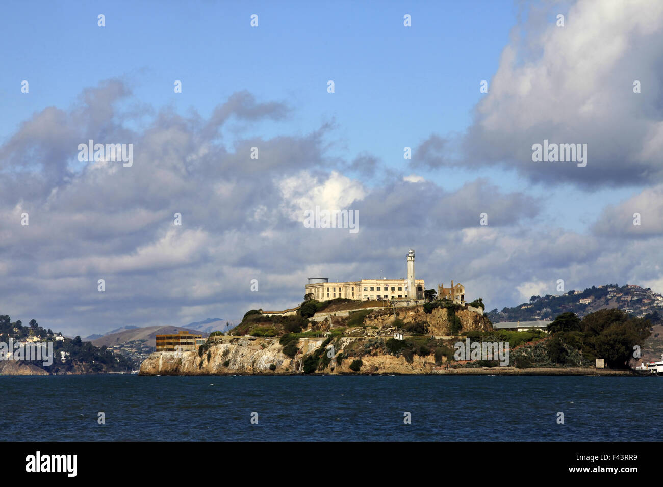 L'île d'Alcatraz à San Francisco Banque D'Images