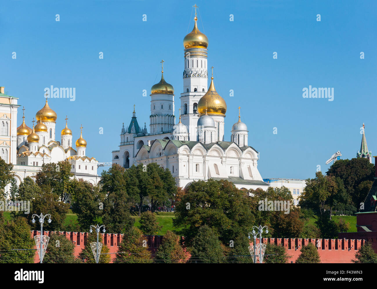 Ivan la Grande Cloche de Kremlin de Moscou, Russie, année de construction 1505 Banque D'Images