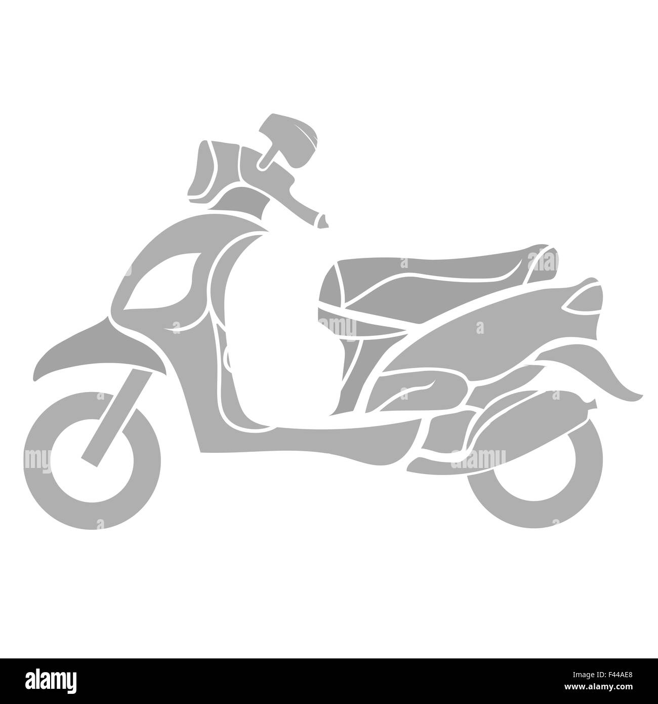 Scooter Banque D'Images