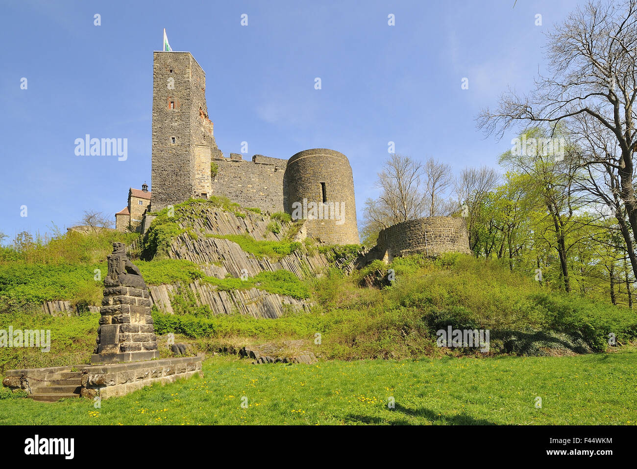 Château de Stolpen Banque D'Images