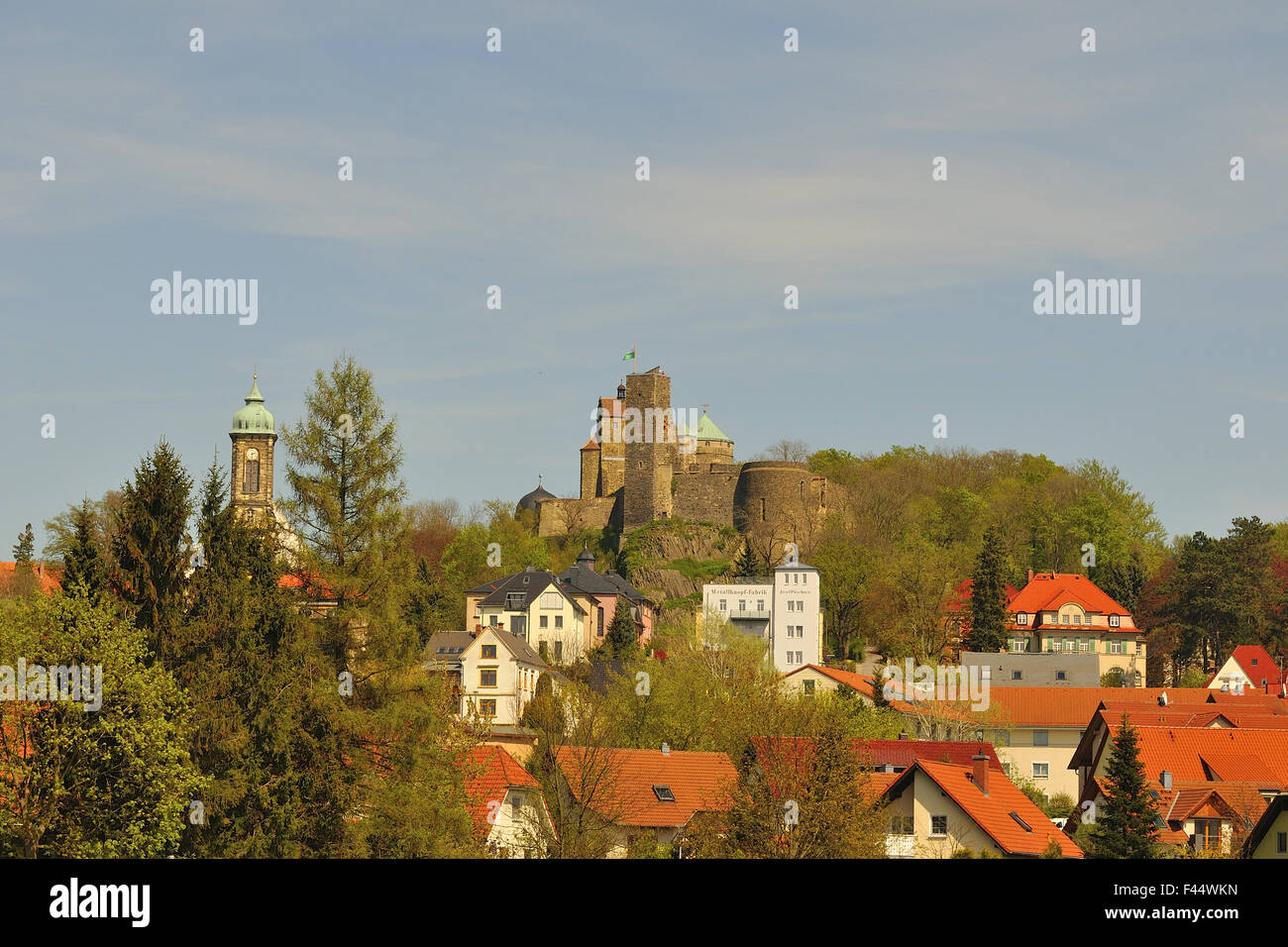 Château de Stolpen Banque D'Images