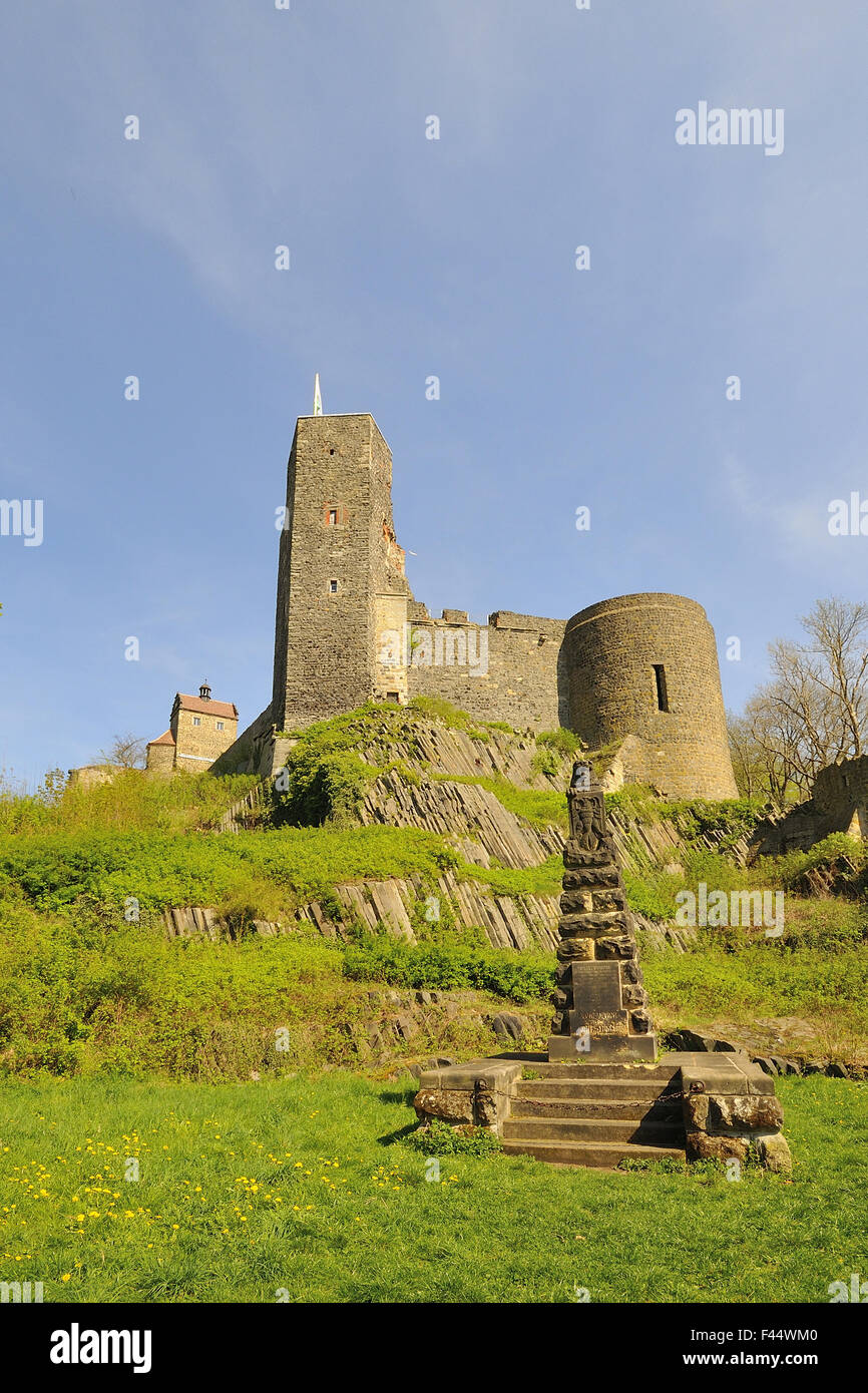 Château de Stolpen Banque D'Images