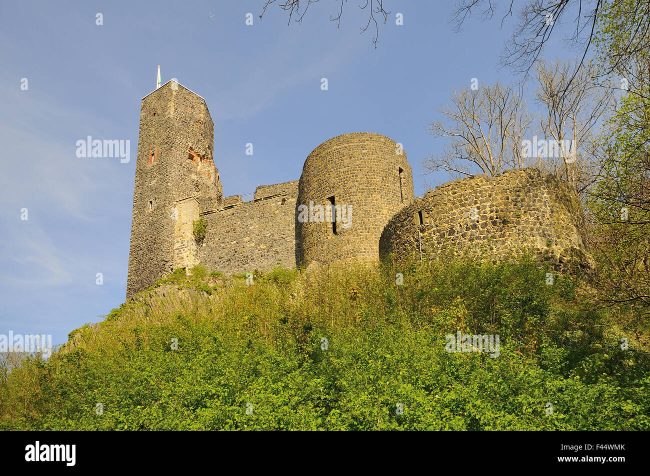 Château de Stolpen Banque D'Images