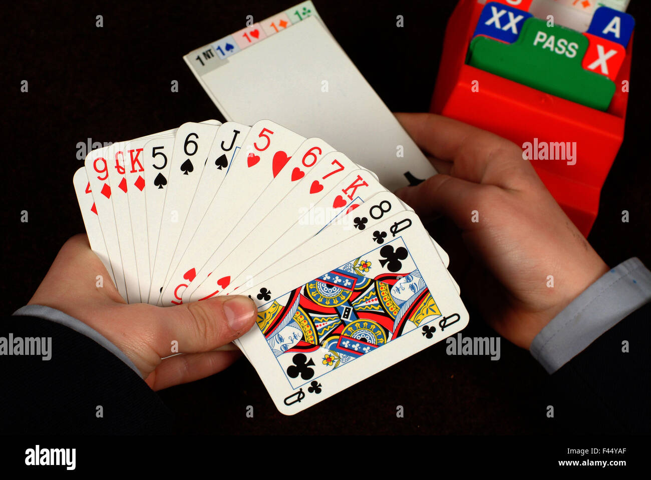 Bridge Card Game Banque D Image Et Photos Alamy