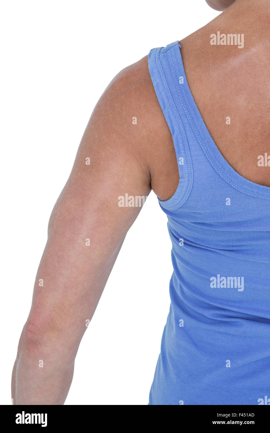 Vue arrière de la femme Banque D'Images