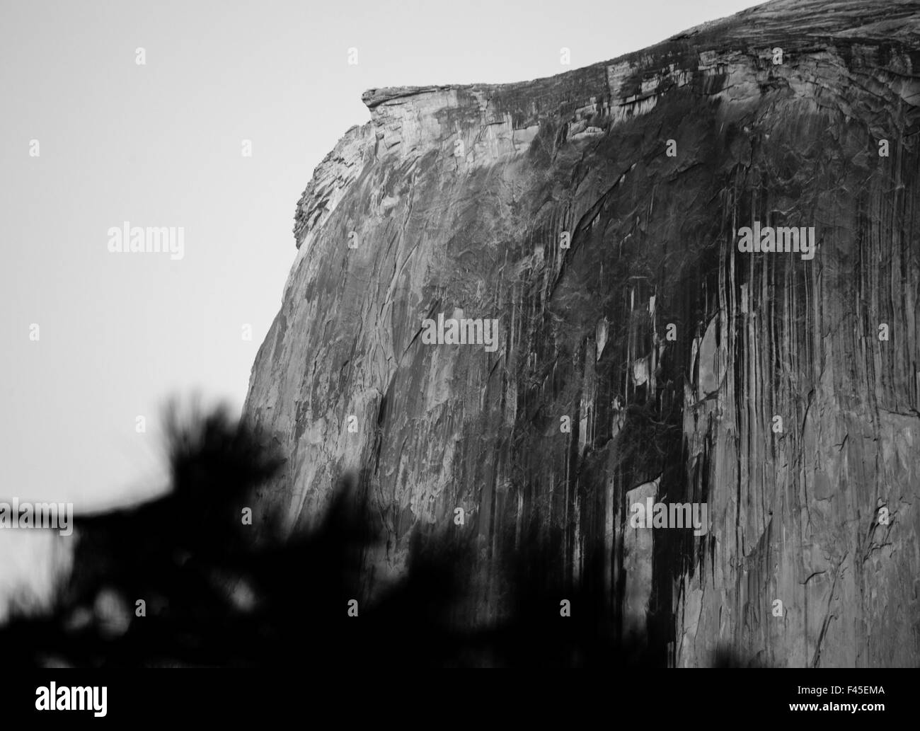 Le dôme à Yosemite Banque D'Images