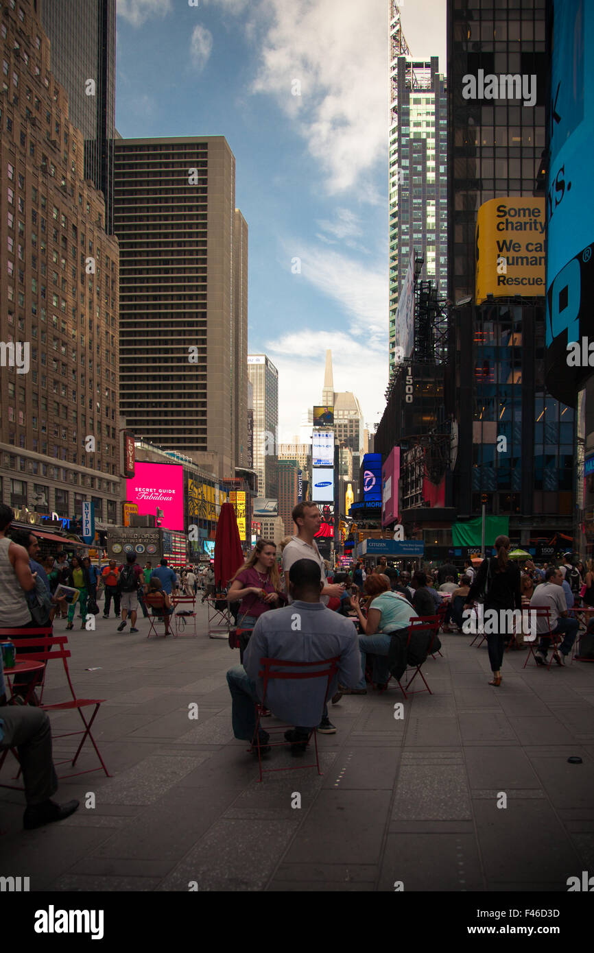 Times Square New York City Banque D'Images