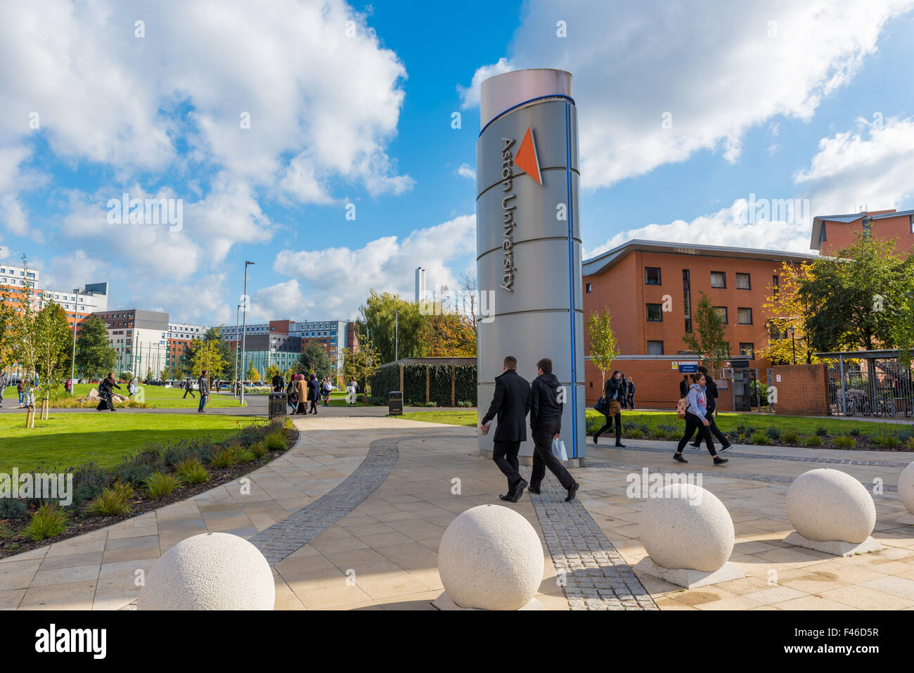 Aston University Birmingham City West Midlands UK Banque D'Images