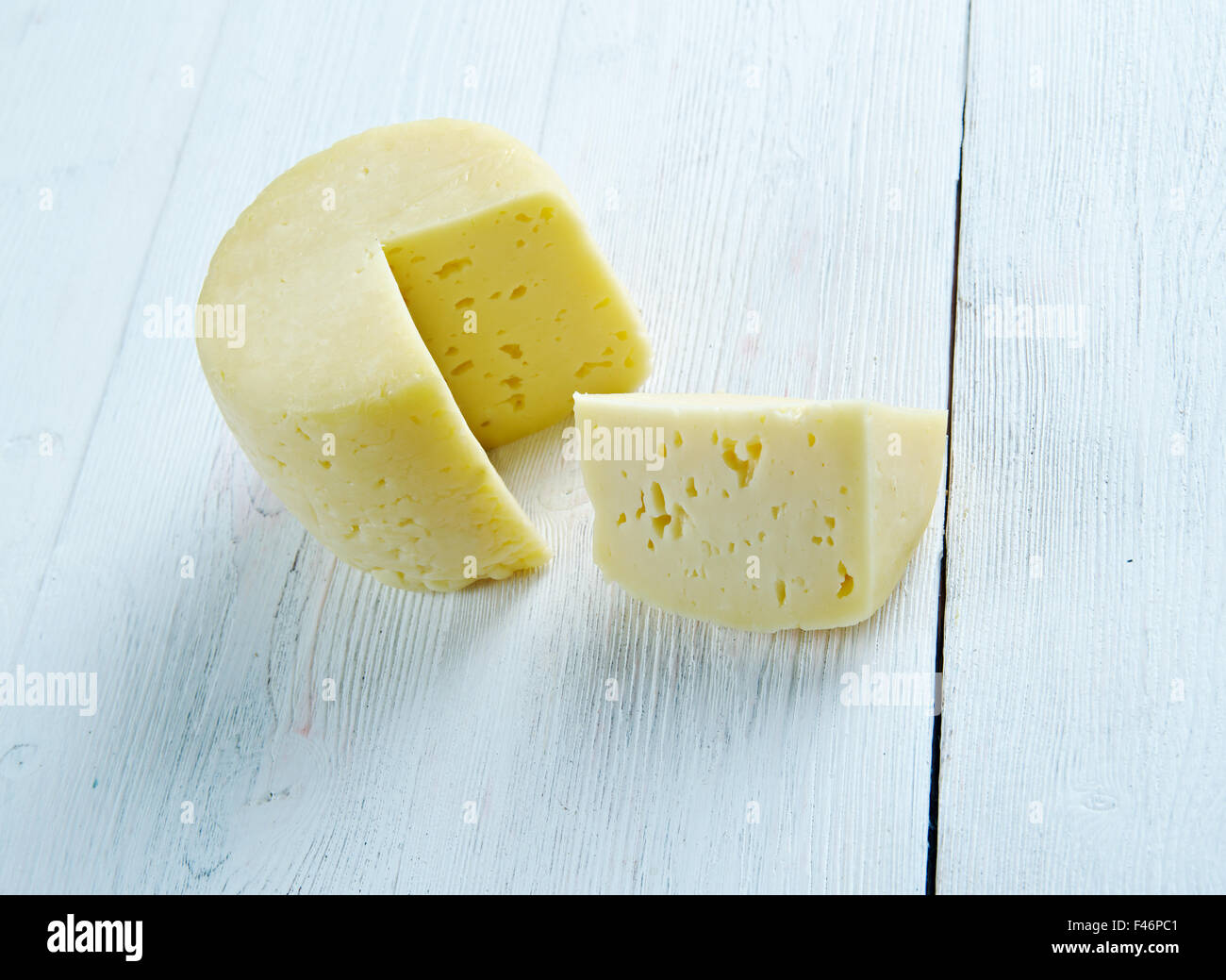 Jibneh Arabieh - Fromage blanc trouvés partout dans le Moyen-orient.populaires en Égypte et dans la région du golfe Arabo-Persique. Banque D'Images