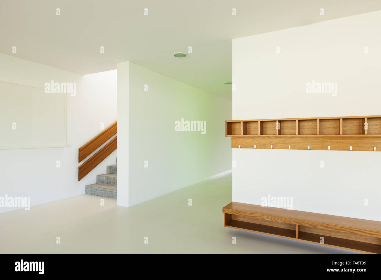 Nouvelle architecture, de l'intérieur, de l'école élémentaire Banque D'Images