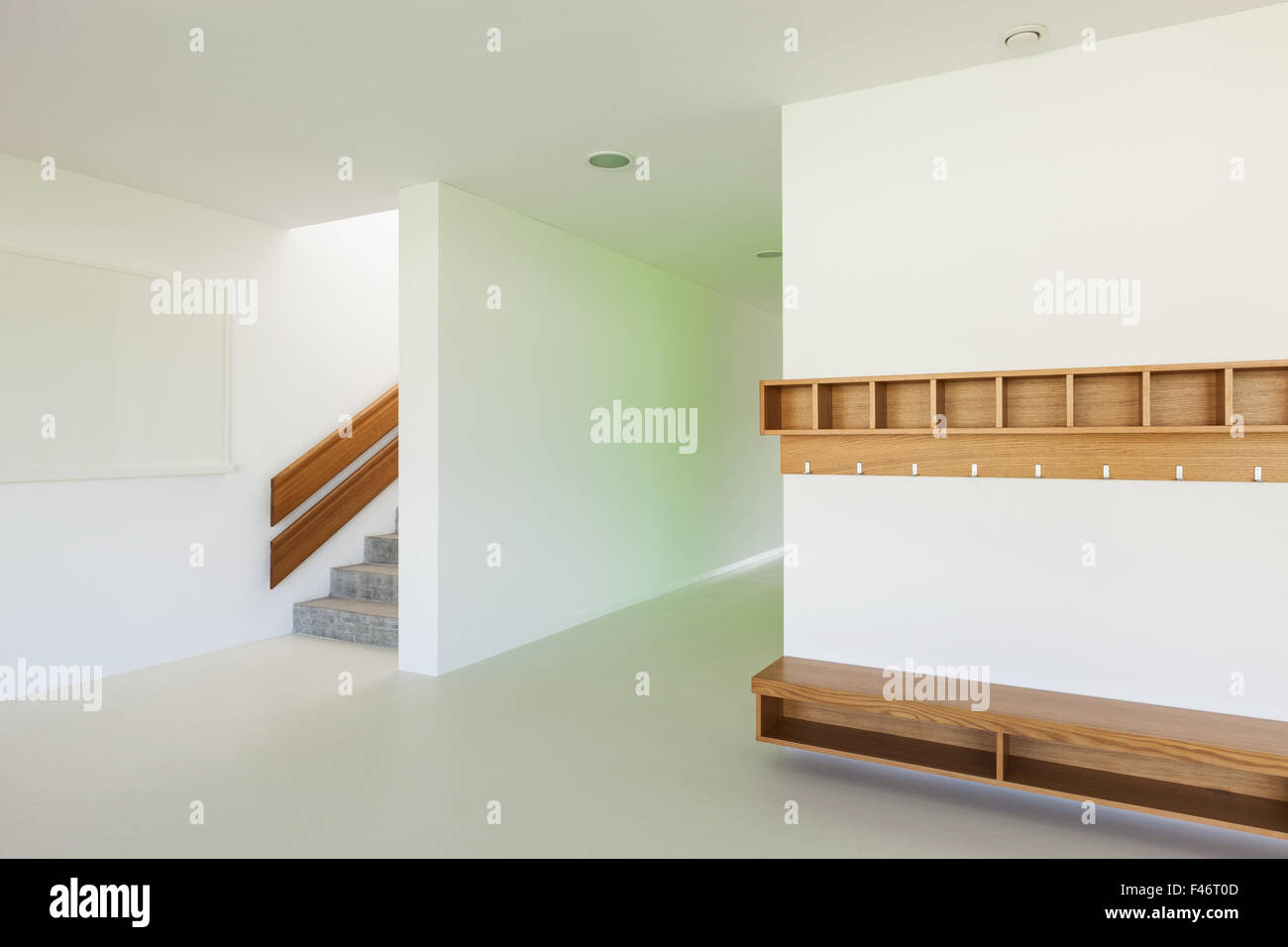 Nouvelle architecture, de l'intérieur, de l'école élémentaire Banque D'Images