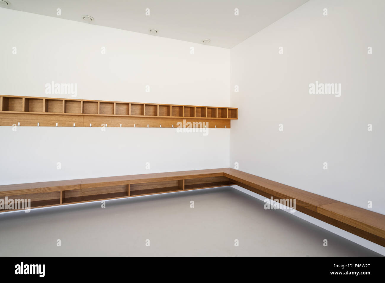 Nouvelle architecture, de l'intérieur, de l'école moderne Banque D'Images
