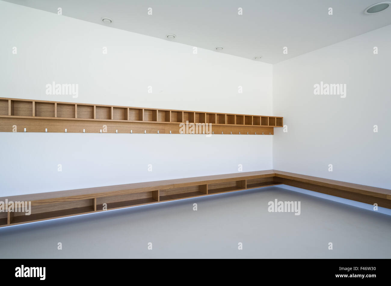 Nouvelle architecture, de l'intérieur, de l'école moderne Banque D'Images