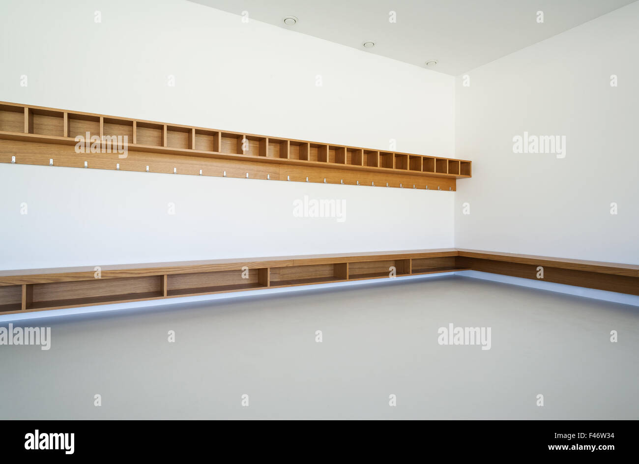 Nouvelle architecture, de l'intérieur, de l'école moderne Banque D'Images