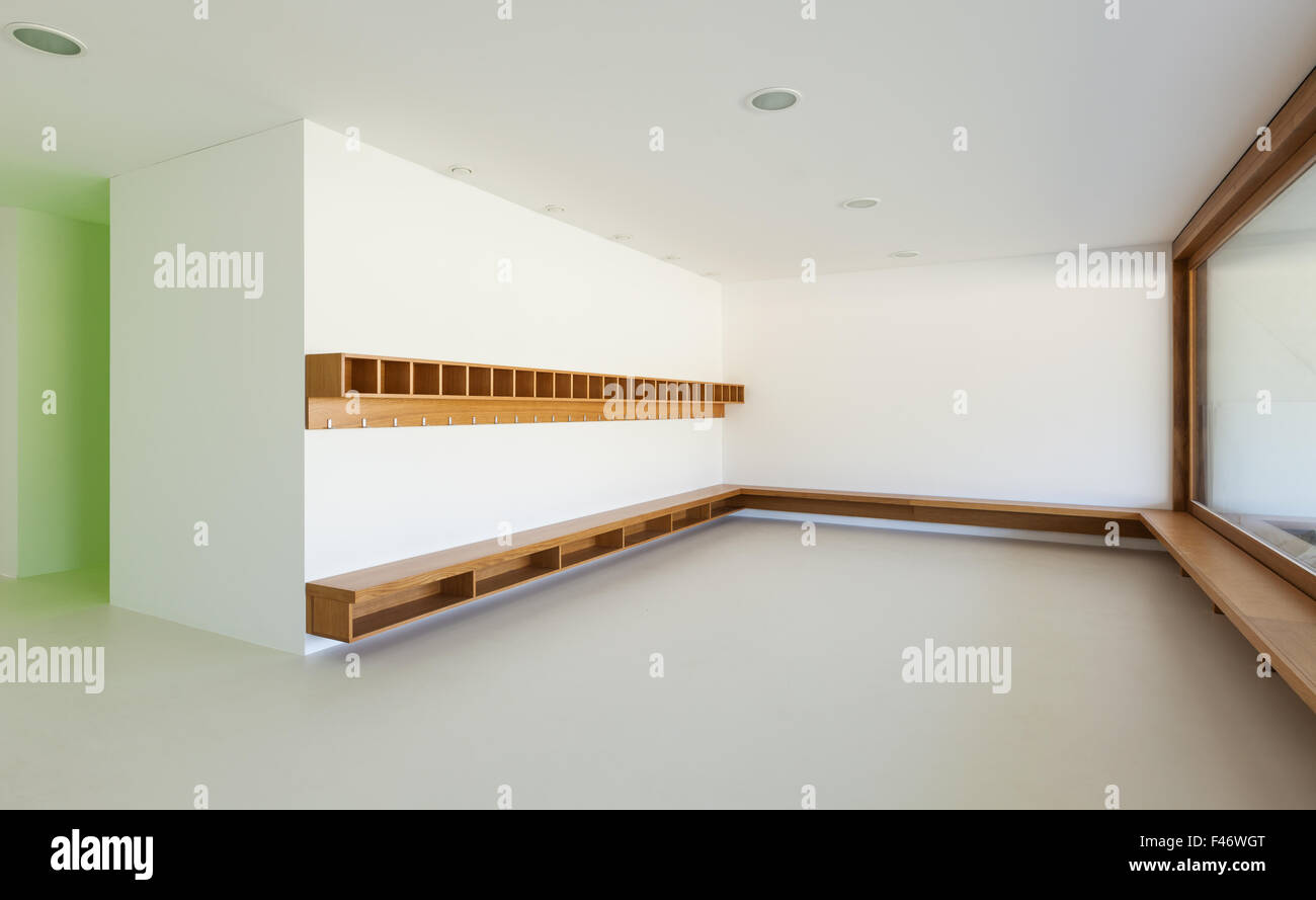 Nouvelle architecture, de l'intérieur, de l'école moderne Banque D'Images