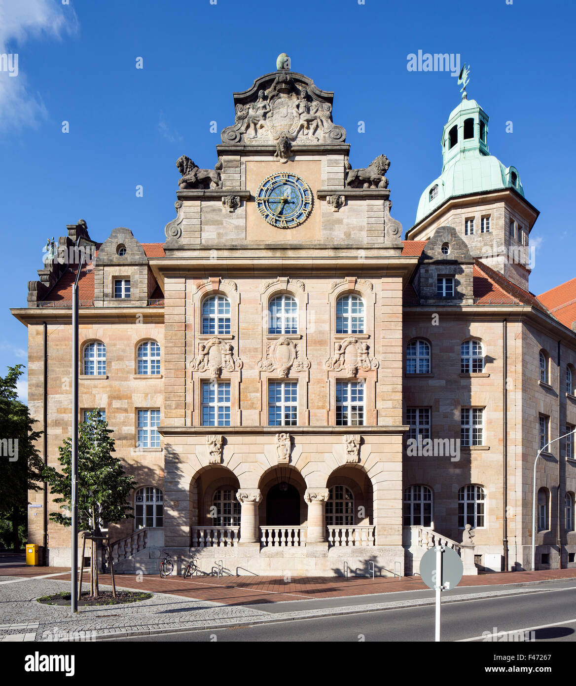 L'université, Bamberg, Haute-Franconie, Bavière, Allemagne Banque D'Images