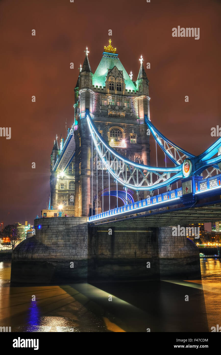 Tower Bridge à Londres, Grande-Bretagne Banque D'Images