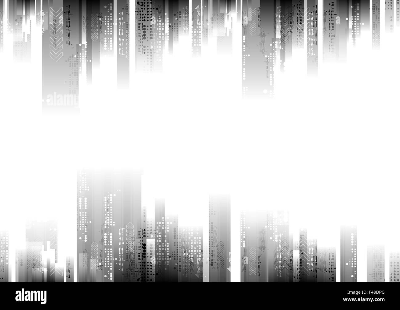 The tech abstract background Banque D'Images